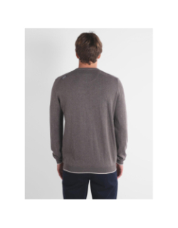 Pull à col rond peroni marron homme - Oxbow