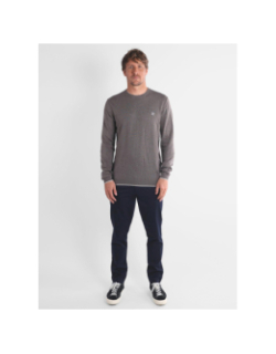 Pull à col rond peroni marron homme - Oxbow