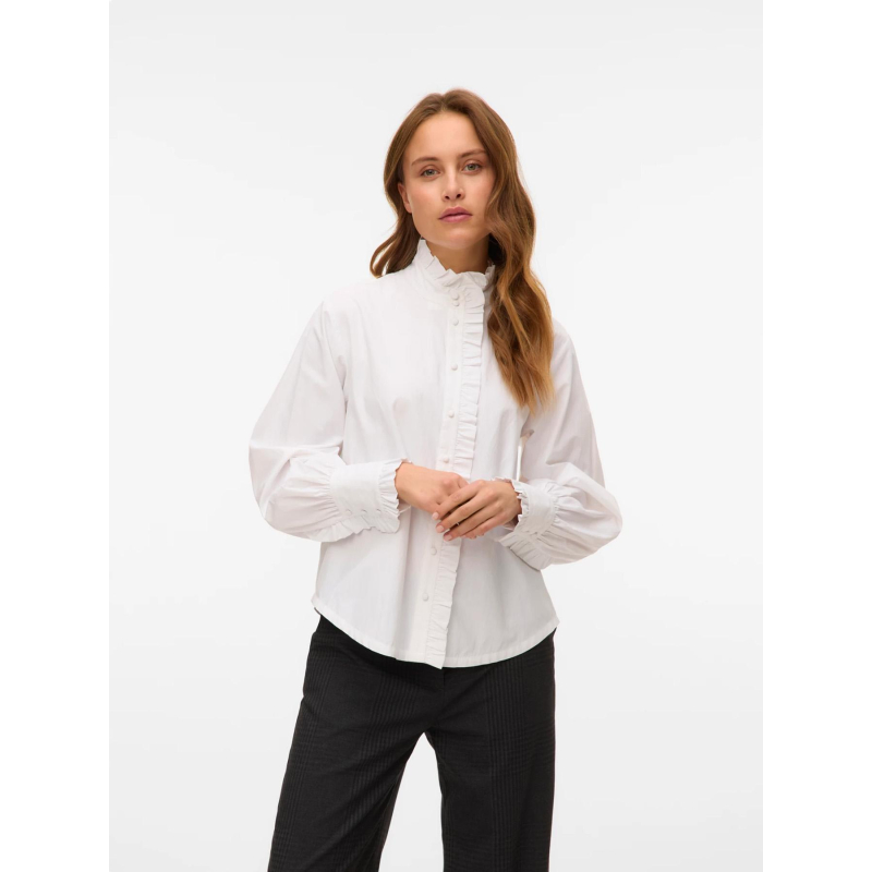 Chemisier fanni blanc femme - Vero Moda