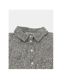 Chemisier léopard telva beige femme - Aware