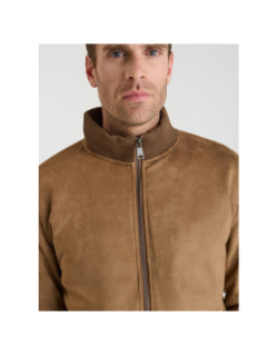 Veste clayton marron homme - Le Temps Des Cerises