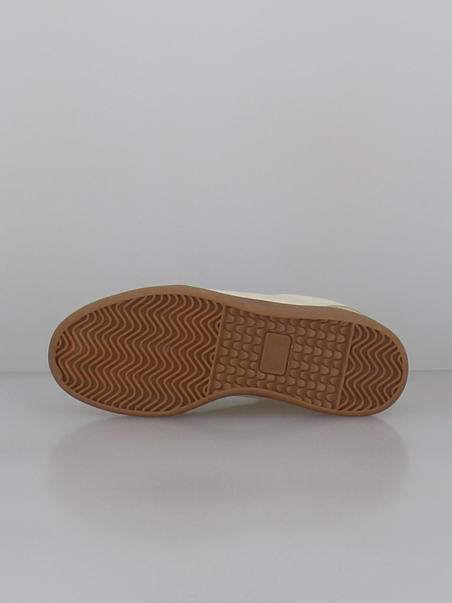 Baskets fourrées lilou wedge beige femme - Le Temps Des Cerises