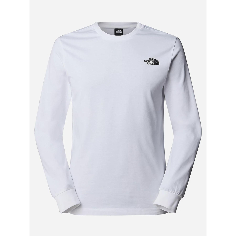 T-shirt à manches longues easy blanc homme - The North Face