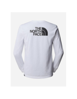 T-shirt à manches longues easy blanc homme - The North Face
