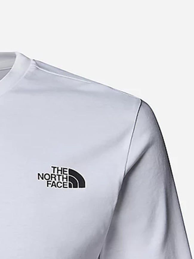 T-shirt à manches longues easy blanc homme - The North Face