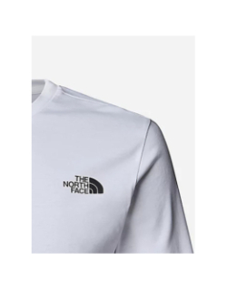 T-shirt à manches longues easy blanc homme - The North Face