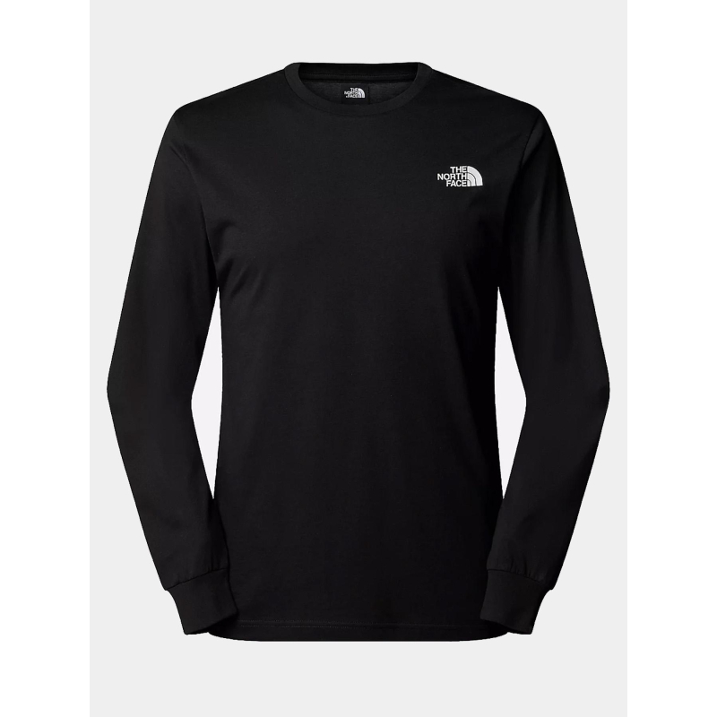 T-shirt à manches longues easy noir homme - The North Face