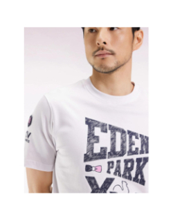 T-shirt à motif sérigraphié XV de france blanc homme - Eden Park