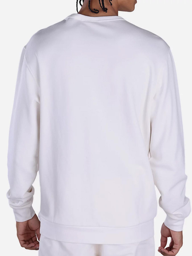 Sweat à col rond salice blanc homme - Sergio Tacchini