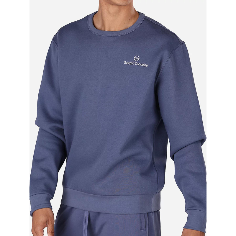 Sweat à col rond salice bleu homme - Sergio Tacchini
