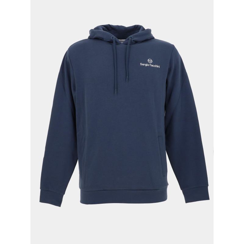 Sweat à capuche lobby bleu homme - Sergio Tacchini