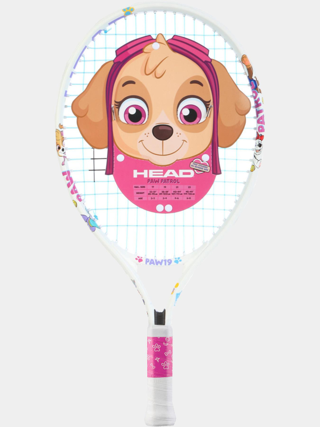 Raquette de tennis paw 19 pat patrouille blanc enfant - Head