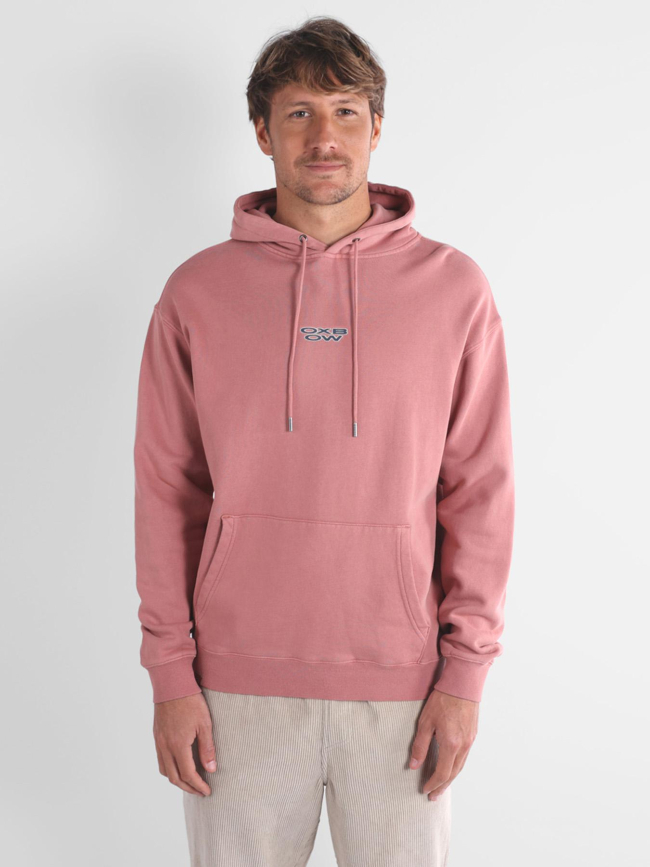 Sweat à capuche symbol rose homme - Oxbow