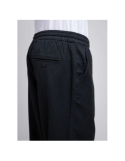Pantalon slim pywan 2 flanelle noir homme - Teddy Smith