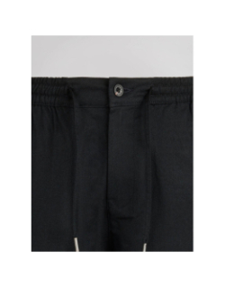 Pantalon slim pywan 2 flanelle noir homme - Teddy Smith