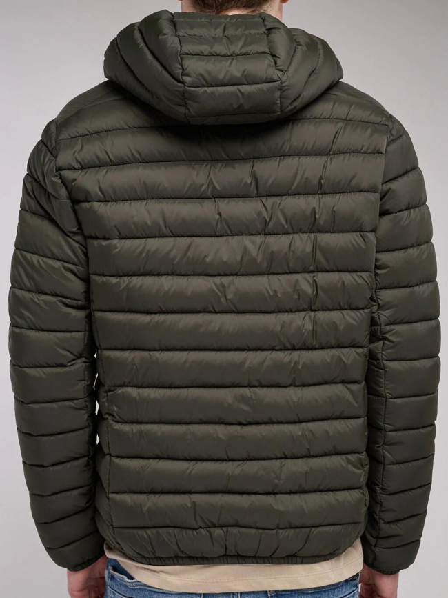 Doudoune à capuche blighter kaki homme - Teddy Smith