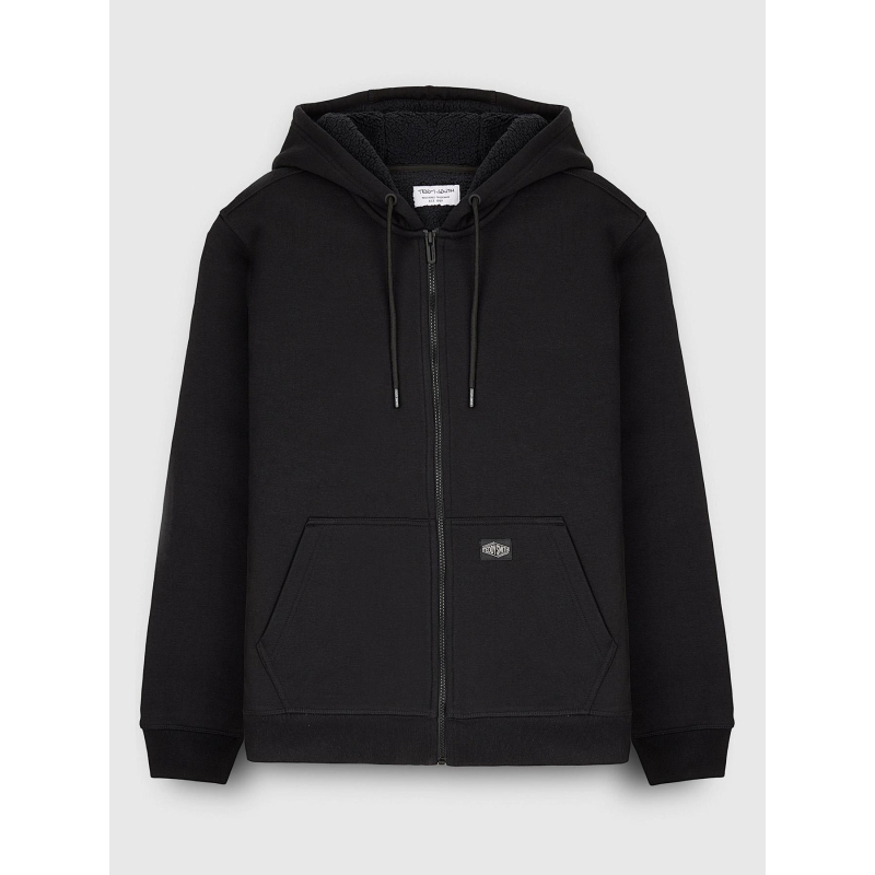 Sweat à capuche fourré sherpa g-ony noir homme - Teddy Smith