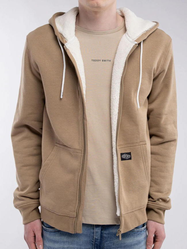 Sweat à capuche fourré sherpa g-ony  homme - Teddy Smith
