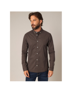 Chemise à manches longues bogart noir homme - Deeluxe