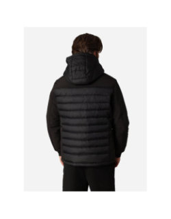 Veste matelassée avec capuche sector noir homme - Deeluxe