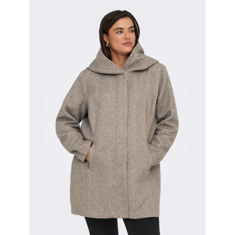 Manteau sedona light marron femme - Only
