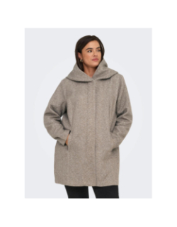 Manteau sedona light marron femme - Only