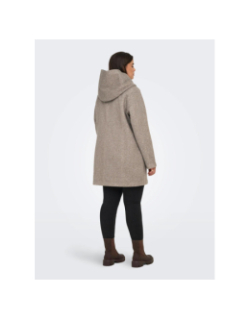 Manteau sedona light marron femme - Only