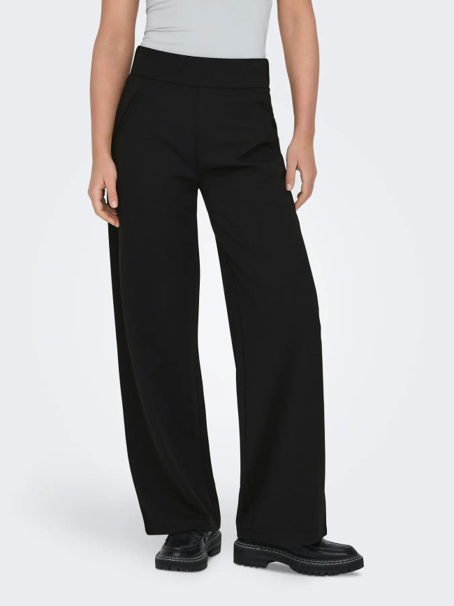 Pantalon large louisville catia noir femme - Jdy