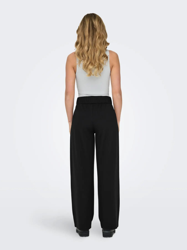 Pantalon large louisville catia noir femme - Jdy