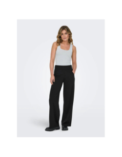 Pantalon large louisville catia noir femme - Jdy