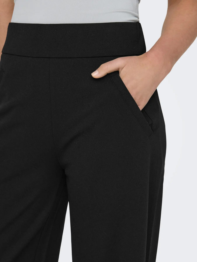 Pantalon large louisville catia noir femme - Jdy