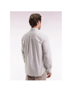 Chemise en coton à motif noeud papillon blanc homme - Eden Park