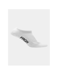 Pack de 3 paires de chaussettes courtes blanc homme - Freegun