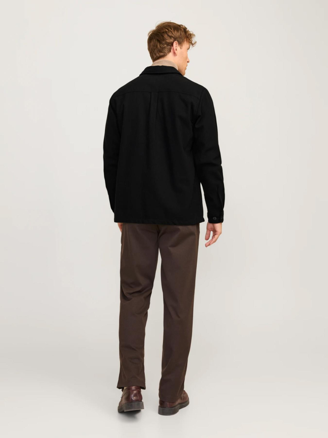 Surchemise jcogrid noir homme - Jack & Jones
