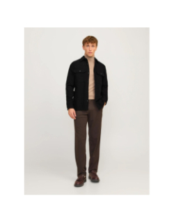 Surchemise jcogrid noir homme - Jack & Jones