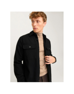 Surchemise jcogrid noir homme - Jack & Jones
