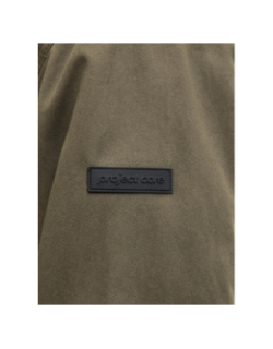 Surchemise jcogrid kaki homme - Jack & Jones