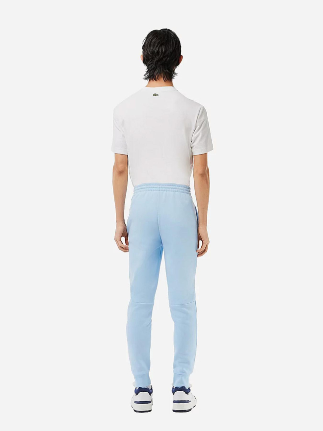 Pantalon jogging trousers fleece bleu homme - Lacoste