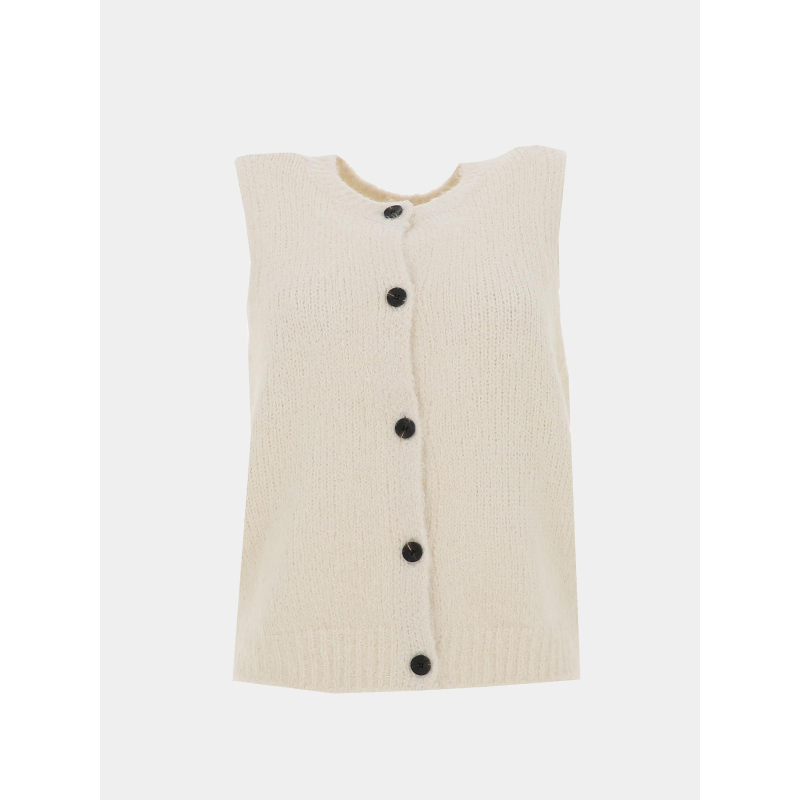 Gilet sans manche novah blanc femme - Vero Moda