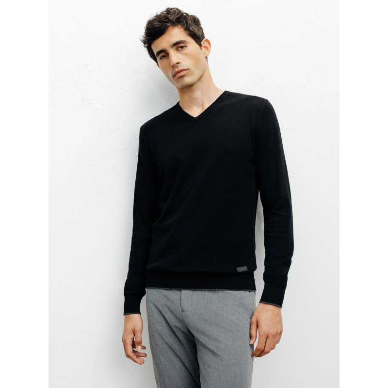 Pull brent noir homme - Izac