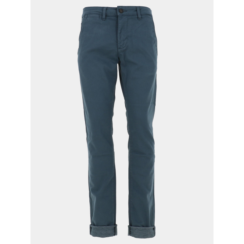 Pantalon chino pallas bleu homme - Teddy Smith