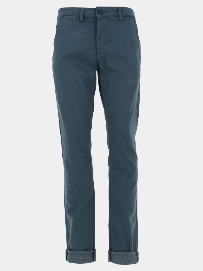 Pantalon chino pallas bleu homme - Teddy Smith