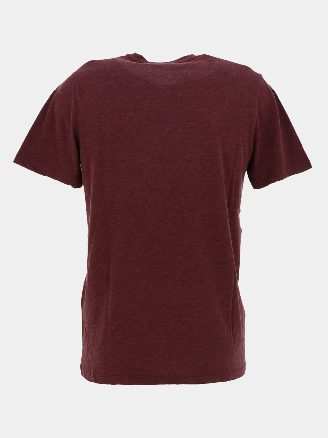T-shirt chiné t-ares bordeaux homme - Teddy Smith
