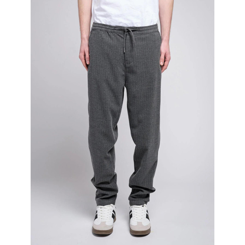 Pantalon slim pywan 2 flanelle gris homme - Teddy Smith