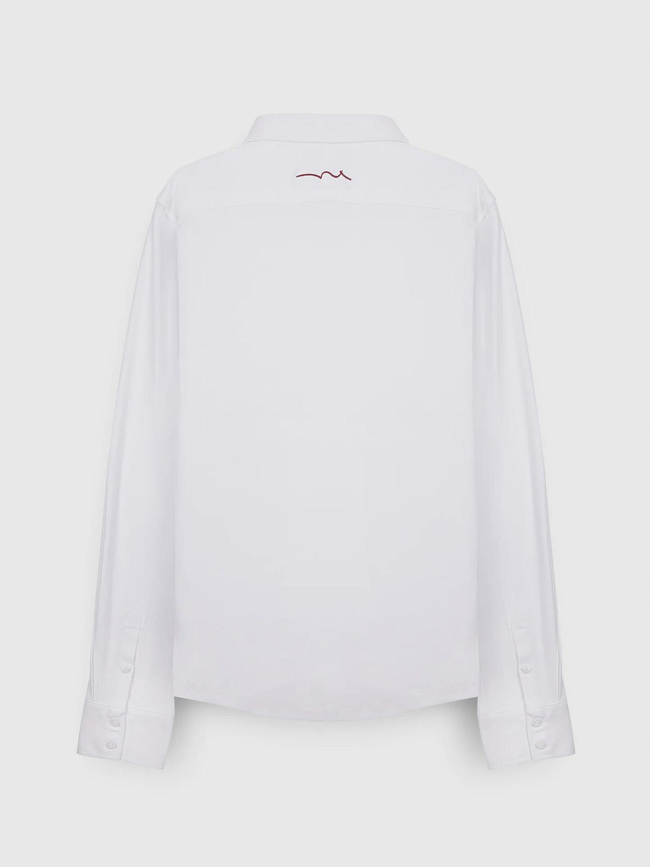 Chemise à manches longues c-donovan blanc homme - Teddy Smith