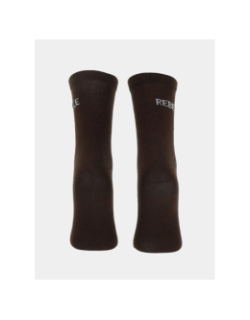 Chaussettes pailletées rebelle sebby marron femme - Pieces
