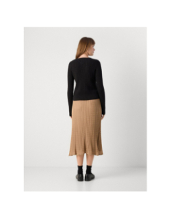 Pull torsadé cable noir femme - Tommy Jeans