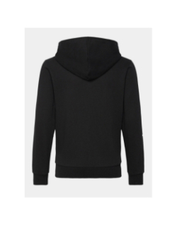 Sweat à capuche zippé lettrage brodé noir garçon - Champion