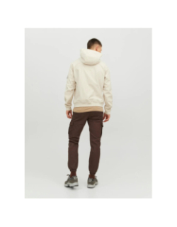 Veste softshell basic beige homme - Jack & Jones