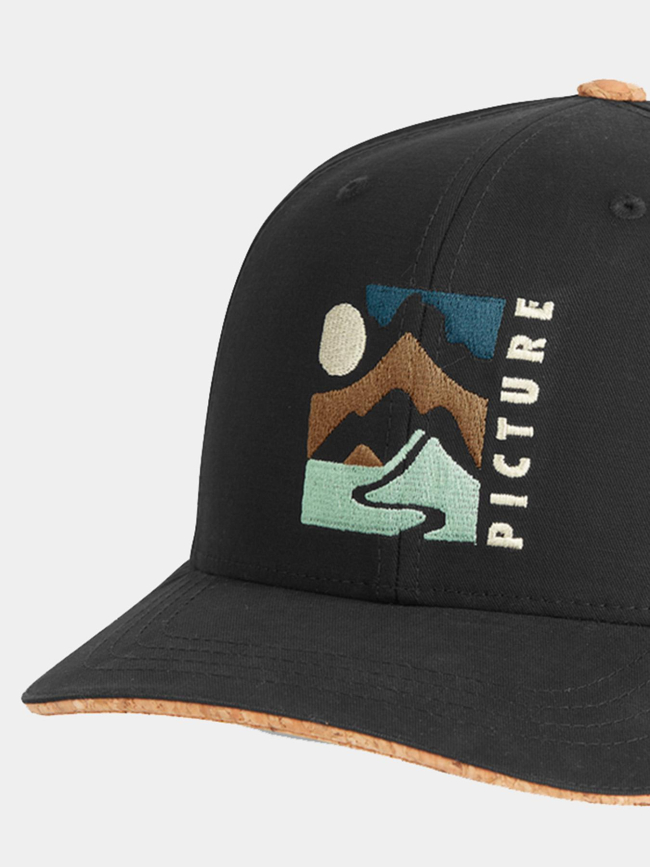 Casquette wakopa noir homme - Picture